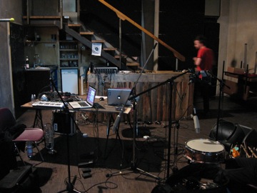 Ausland recording session...