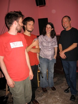 Roy Carroll, Hannes Lingens, Anat Cohavi, Jeff Kaiser at Loophole