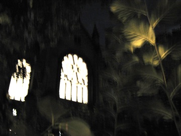 Churches late at night on the walk home...