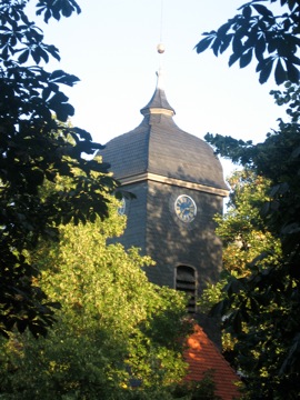 13th Century Church by Biergarten...