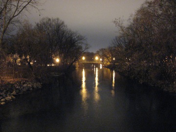 the walk home in Madison