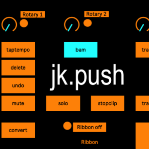 jk.push - Software for Interacting with Ableton Push in Cycling 74's Max Environment